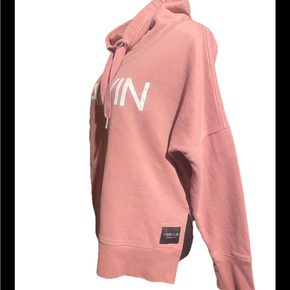 Calvin Klein Pink Cowl Neck Sweater